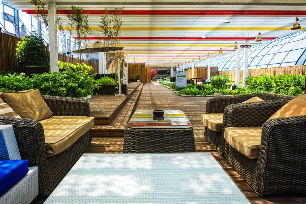 outdoor spaces