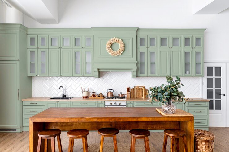 wood cabinets kitchen
