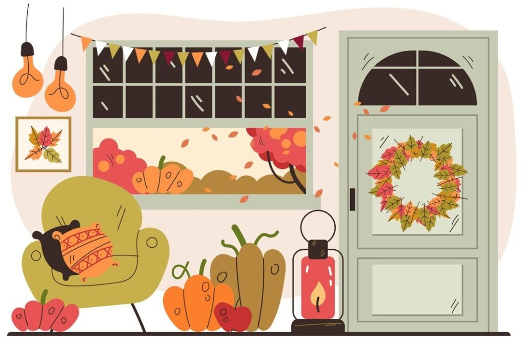 fall door decor